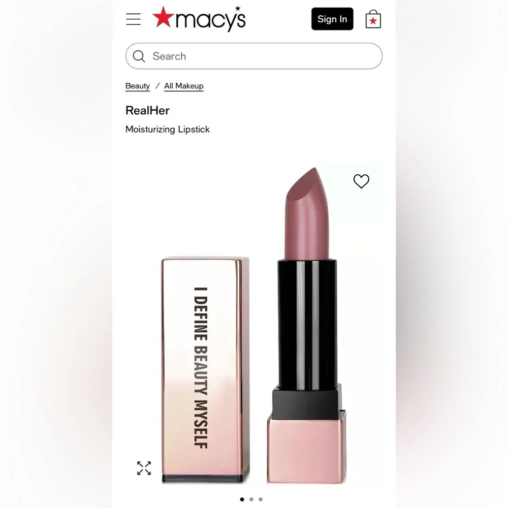 RealHer Moisturizing Lipstick